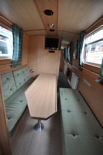 The Dove2 canal boat