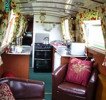 The Ginger4a canal boat