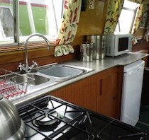 The Ginger4a canal boat