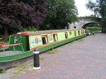 The Ginger8 canal boat