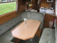 The Weaver canal boat